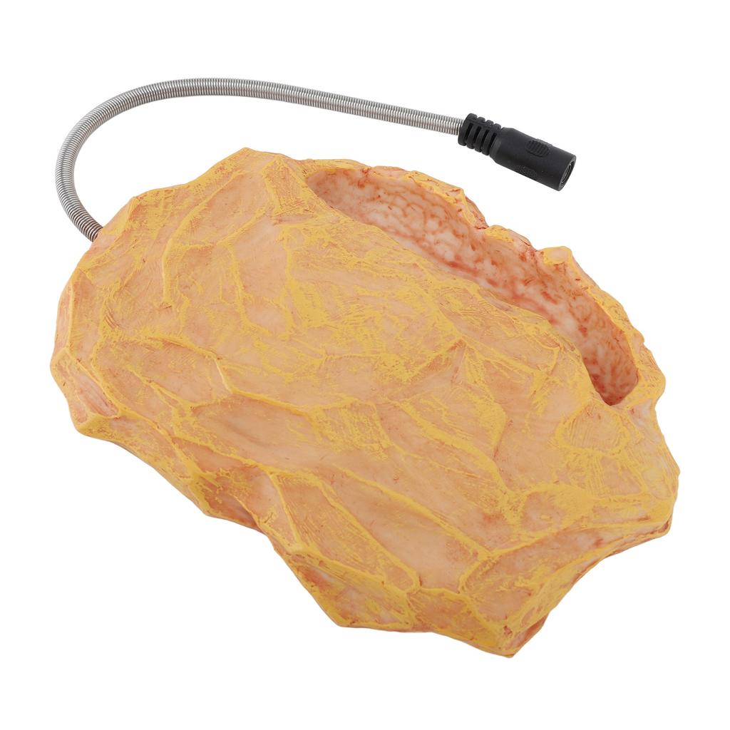 Reptile Heat Rock Temperature Controlled Heating Rock Heater for Lizard Turtle Snake 12V Safe