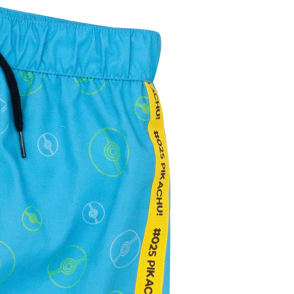 POKEMON Boys Pikachu Pokeball Swim Shorts