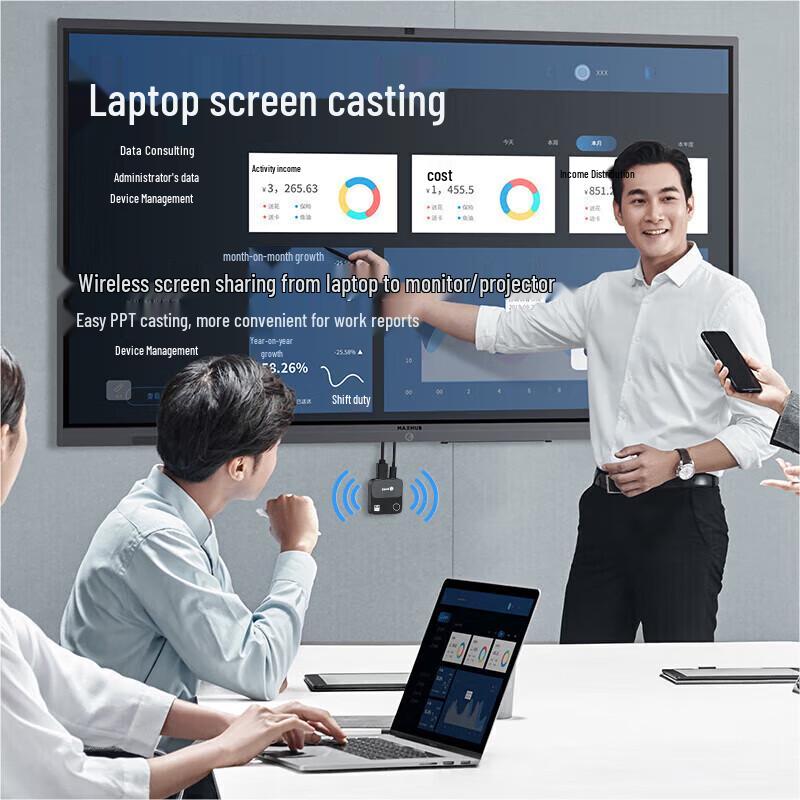 BIAZE 4K60Hz HDMI Wireless Phone Screen Mirroring Device