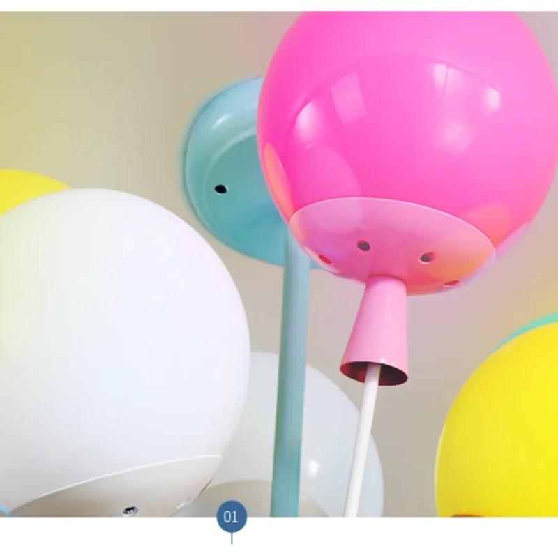 Children's room LED balloon ceiling light baby ceiling light decorative creative dreamy cartoon children's and men's room lights