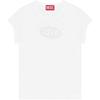 Diesel Womens/Ladies T-Angie Oval Logo T-Shirt