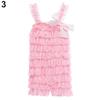Girls' Lovely Cutie Bowknot Lace Ruffle Petti Toddler Baby Sling Romper Jumpsuit