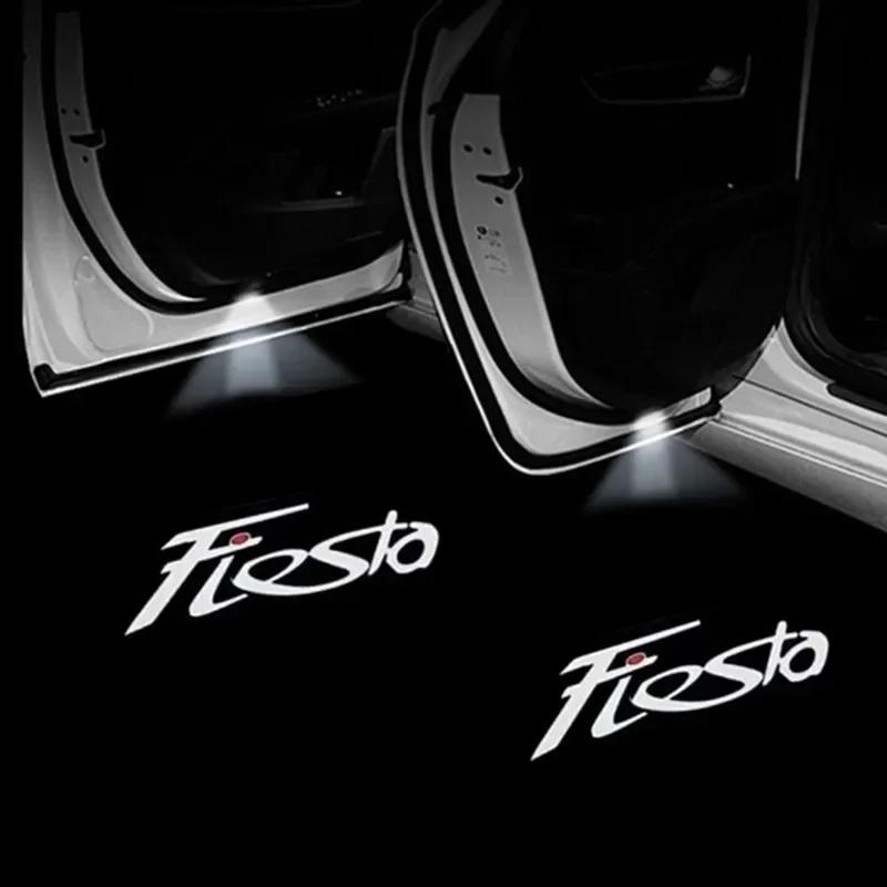TMON9 2 Stück FÜR Ford ST-Linie LED Auto Tür Willkommenslicht Logo Projektor ST-Linie Logo Für Ford Focus Sharp Explorer FIESTA 7i