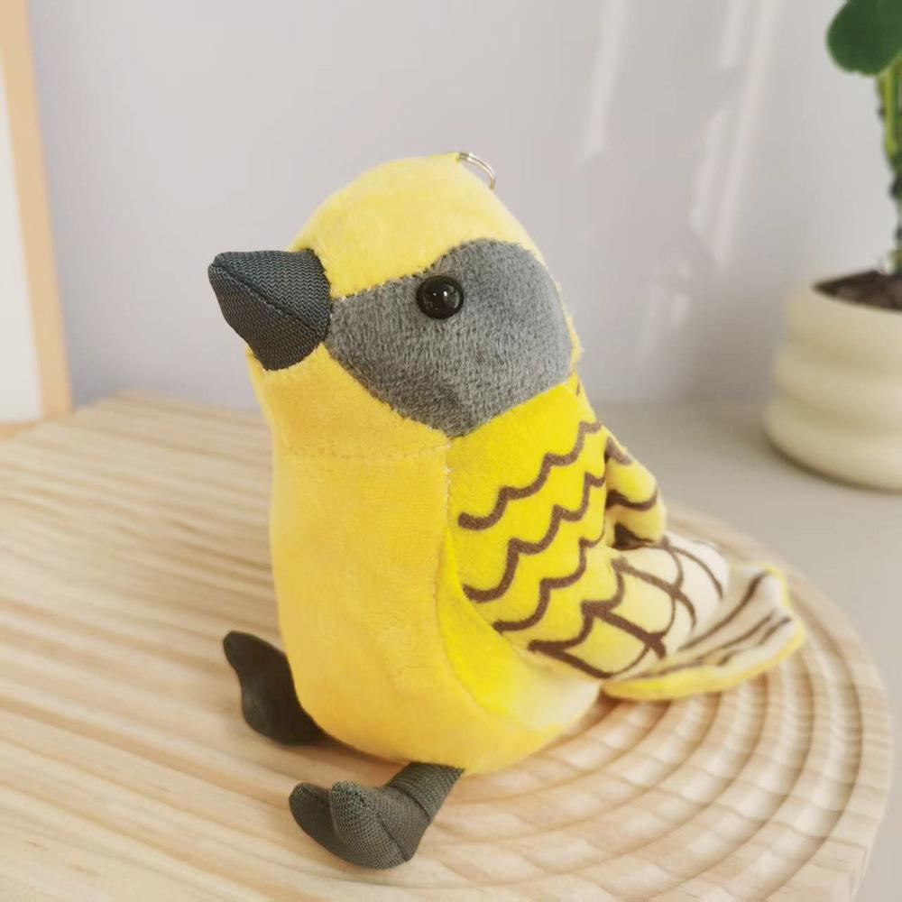 

Cute cute oriole pendant plush toy doll yellow bird doll girl bag keychain pendant 14cm（0.04kg）