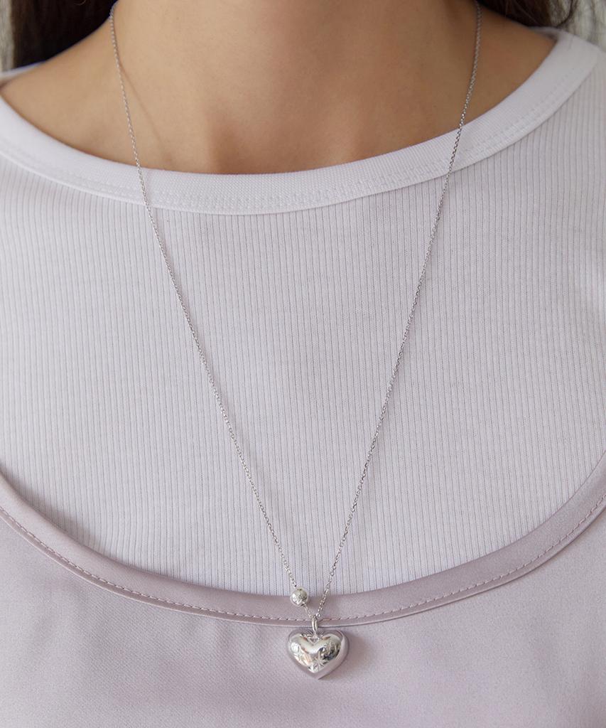 Tatiana (Silver 925) Heart Ornament Necklace Nz2108