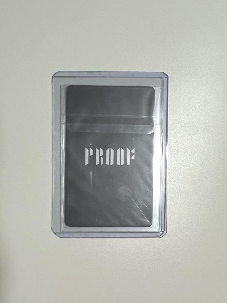 [USED] BTS Proof JPFC Purchase Bonus Hologram Trading Card Official