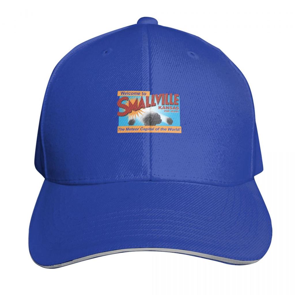 Smallville TShirtThe Meteor Capital of the World Baseball Cap Fishing Cap Luxury Brand New In The Hat Unique Hats FeUnisex Unisexs