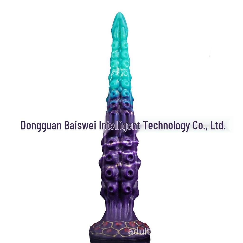 Vibrating Silicone Anal Plug & Whip - Soft, Flexible, Unisex Backdoor Masturbator with Electric Function