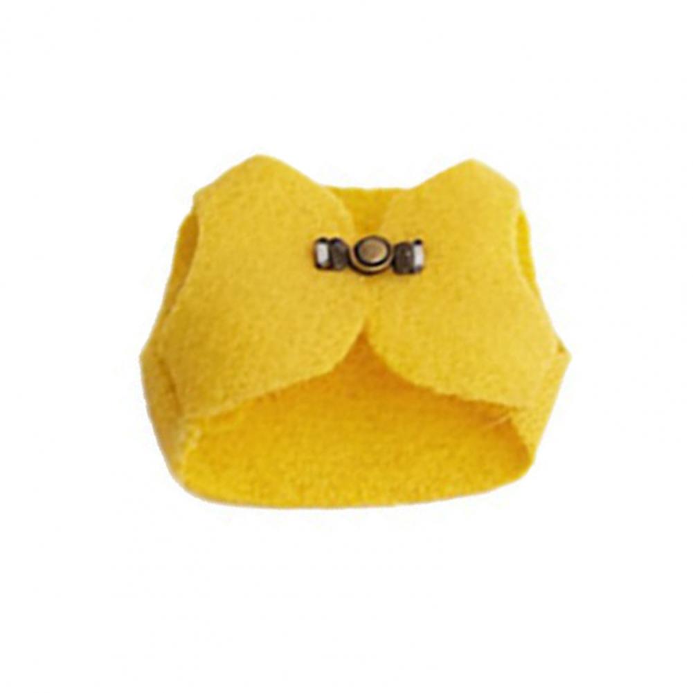 Woolen Hamster Vest Small Pet Coat Sleeveless Hamster Jacket with Retro Buckle Warm Pet Apparel for Hamsters Daily Outings Party