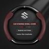 TLIN5 Cat Steering Wheel Cover For Suzuki Ignis Jimny SX4 S-Cross Swift Grand-Vitara Aito Baleno Celerio Ciaz Equator Ertiga Samura