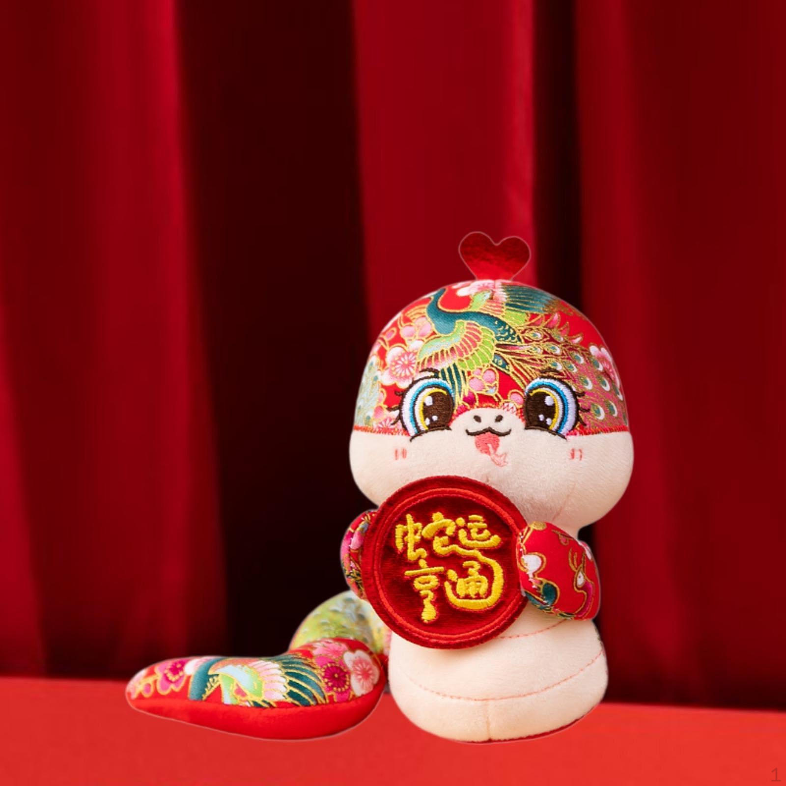 

Плюшевая игрушка, чучело животного, фигурка змеи, мультяшная мягкая декоративная кукла, животное для вечеринки 20cm_Flower