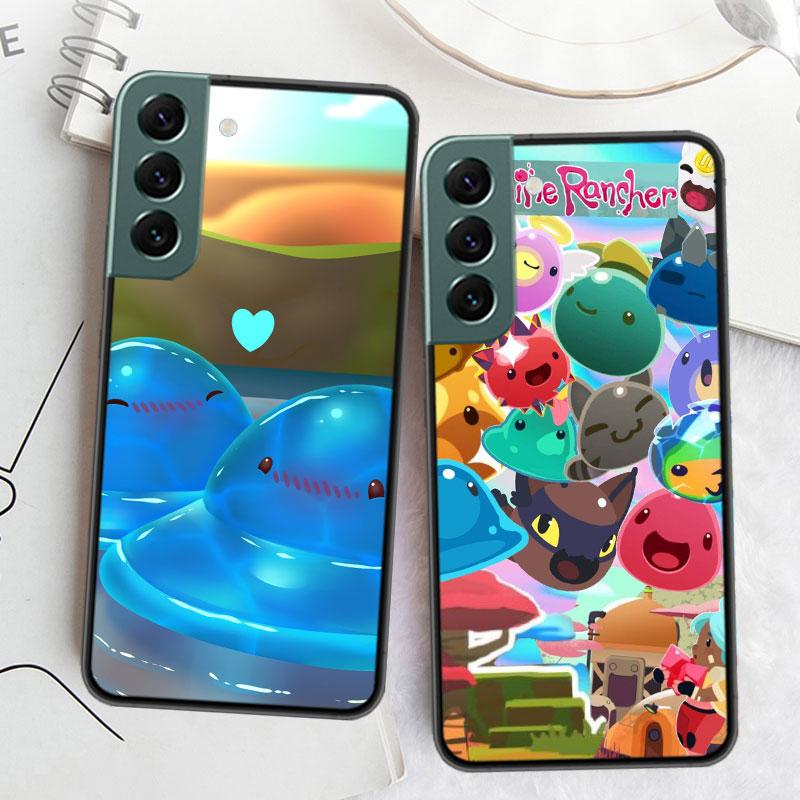 S-Slime R-Rancher Game Phone Case For Samsung Galaxy S22 S25 Ultra S21 S10 Plus S26 Edge S20 S23 S24 FE Cover Silicone Soft