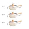 18/20/22cm Baby Food Cooking Pot Stainless Steel Small Milk Pot Durable Saucepan with Lid