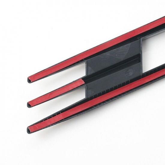 Front Fog Lamp Eyebrow Cover Trim For Golf MK7 2014 2015-2017 2016 Glossy Black