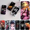 BF36 D-Demon S-Slayer Soft Shell Transparent Phone Case for Motorola Moto G7 G8 G9 G84 G85 G73 G24 G15 Z2 Play Power Plus