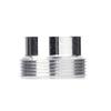 2Pcs Sink Faucet Adapter Replacement 22mm to 16mm Tap Aerator Connector
