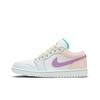 Jordan Air Jordan 1 Low SE Sparkling Water, Cherry Blossom Bubble Water Cushioning Abrasion Resistant FV3623-151(Team15-)