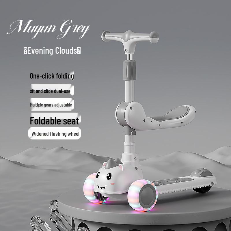 Kids' Folding Scooter - Ages 2-10, Boys & Girls