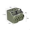Car Armrest Storage Box Charger Compartmented Tissue for Keys Paper