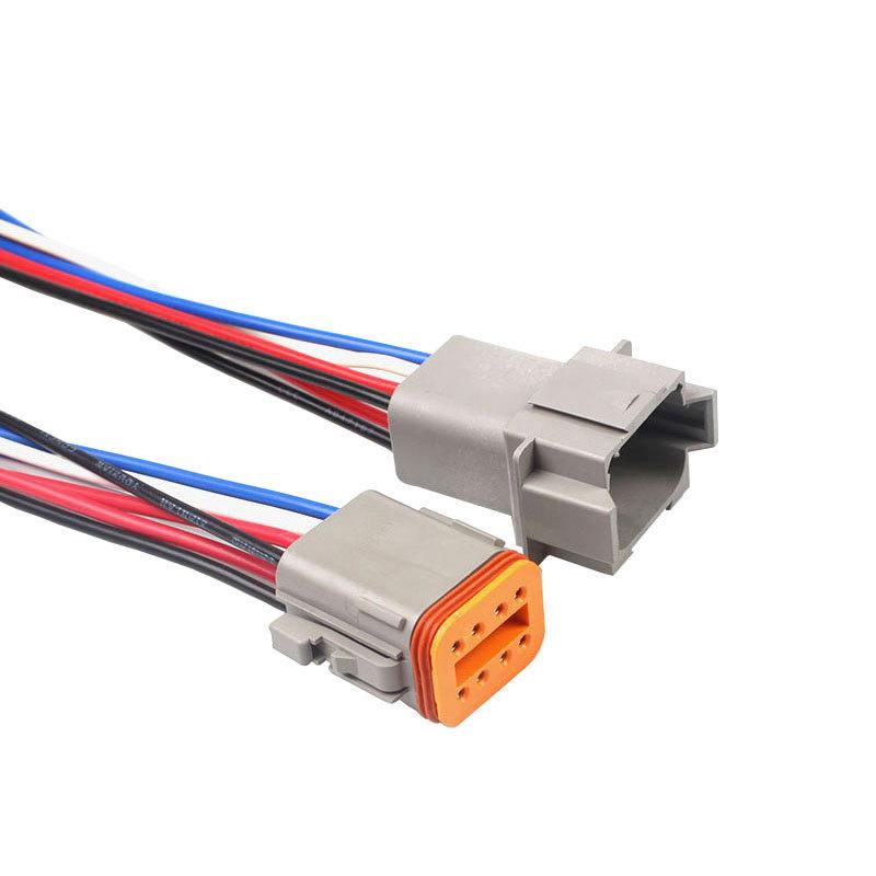 5/20/100 Sets Deutsch DT connector with 15cm Wiring harness DT06-2S/DT04-2P 2P 3P 4P 6P 8P 12P waterproof electrical connector