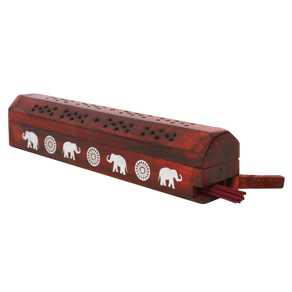Elements Rosewood Elephant Wooden Incense Gift Set
