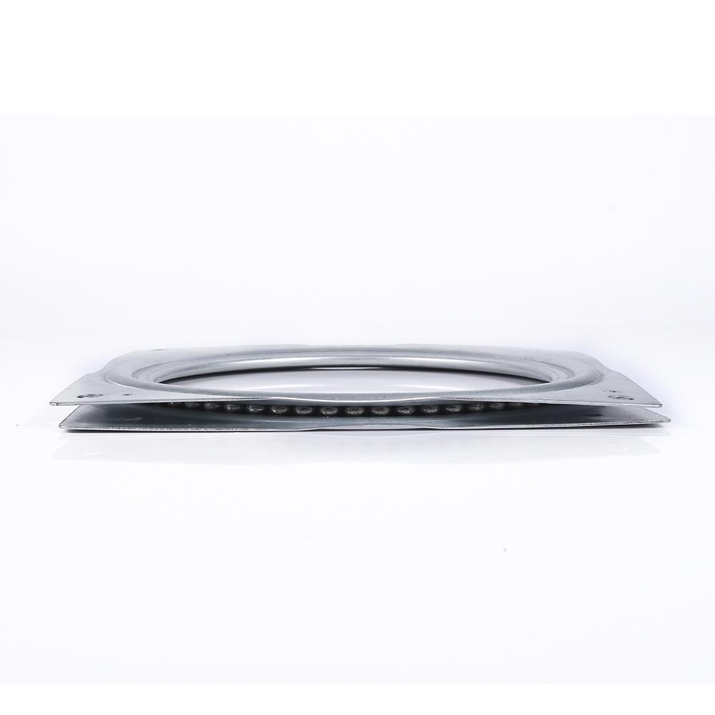 6 Zoll quadratische Metall drehbare Schwenkplatte TV Schreibtisch Lazy Susan Drehtellerlager