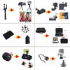50-in-1 Comprehensive Package for GoPro HERO9, Yi and Other Action Cameras. Large Case