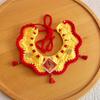 New Year Neckwear: Pet Gaiter & Scarf for Cats & Dogs - Festive Knit Collar for Chinese New Year