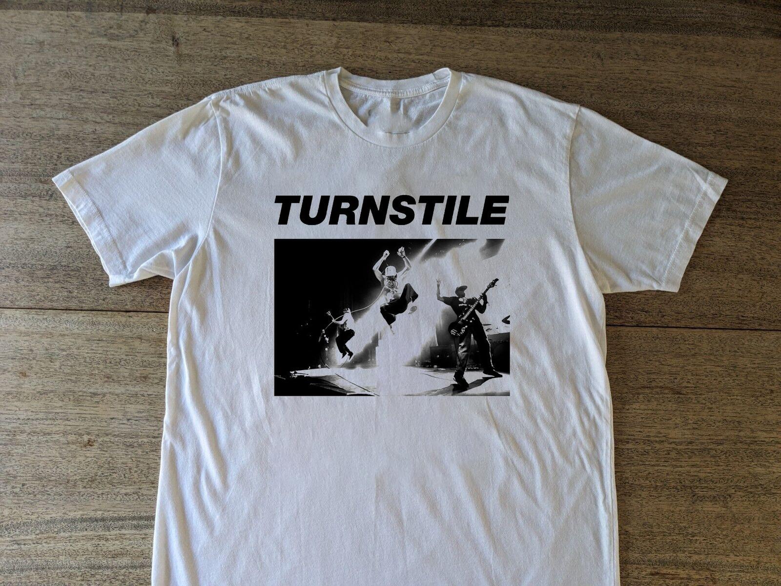 TURNSTILE Poster Band Gift For Fan S to 5XL White Unisex T-shirt M