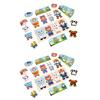 Animal Change Clothes Puzzle Children's Early Educational Wooden Jigsaw Puzzle Dressing Game Baby Puzzle Toys for Children Gift