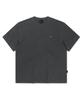 BROWNBREATH Tag Pigment Tee - Charcoal