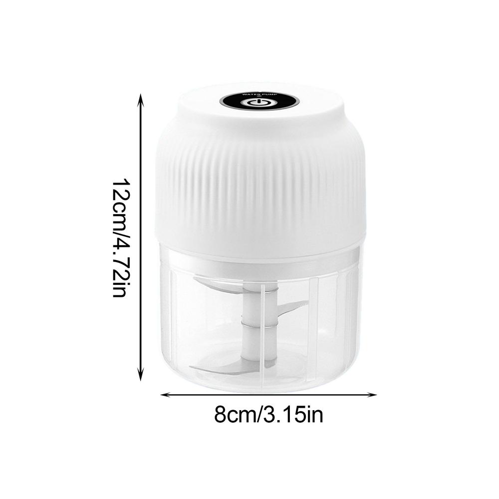 Electric Mini Garlic Chopper USB Meat Grinder Durable Kitchen Tool for Garlic Ginger Vegetables Garlic Crusher Mincer Machine