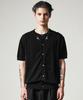 SSY Filigree Half Sleeve Summer Cardigan Black
