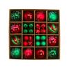 44Pcs Christmas Ball Ornament Set Big Xmas Tree Hanging Pendant Snowflake Merry Christmas Decoration 2025 New Year Party Gift