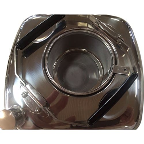 Sugiyama Metals 2.5L Stainless Steel Kettle, Induction and Gas Compatible, Stores Directly In the Refrigerator, Perfect for Barley Tea, Compact, Stack