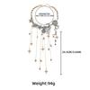 Exaggerated Multi-Layered Tassel Pendant Necklace With Moon Star Sun And Full Diamond Design For Women In Boho Style