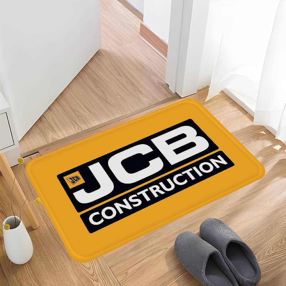 J-JCBS LOGO Hallway Carpet Non-Slip Laundry Room Mat Laundry Decor Balcony Child Living Room Toilet Rug