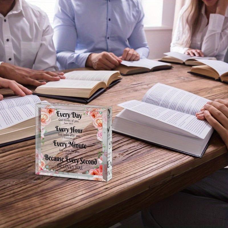 Floral Scripture Gift - Inspirational Bible Verse Decor for Faith Spaces