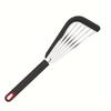 1pc Stainless Steel Spatula, Silicone Handle Heat-Resistant Frying Pan Turner, Non-Stick Kitchen Utensil for Cooking Steak and Fish - for Christmas