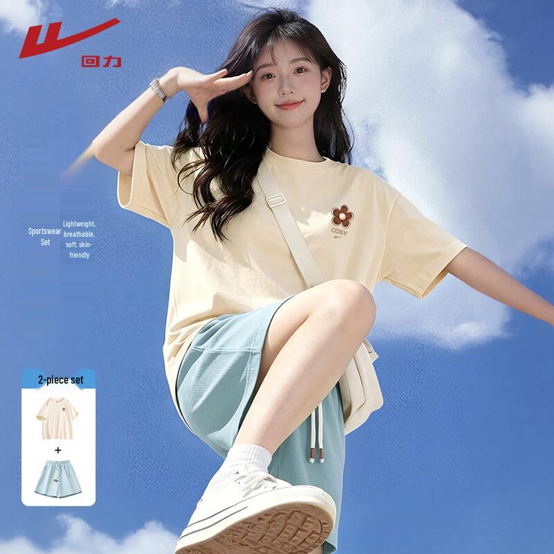 Warrior Women s Cotton Short Sleeve & Shorts Set L