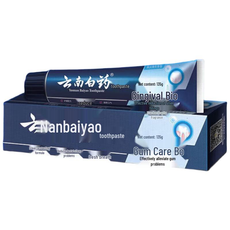 

Yunnan Baiyao Active Peptide Fresh Mint Toothpaste