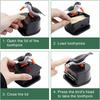 Automatic Toothpick Dispenser  Bird Design Push Button Canister Organizer Desktop Storage Box and Toothpicksfor Home Office