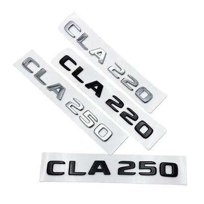 3D Letters CLA180 CLA200 CLA220 CLA250 CLA260 ABS Emblem Compatible