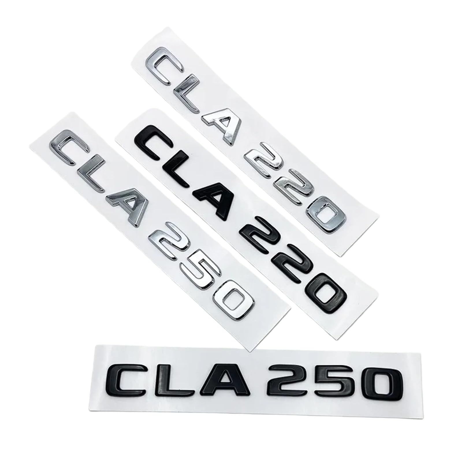 

3D буквы CLA180 CLA200 CLA220 CLA250 CLA260 ABS эмблема Совместимые CLA200d чёрный