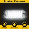 2 Pack 12V Led RV Ceiling Dome Light RV Interior Lighting for Trailer Camper USA
