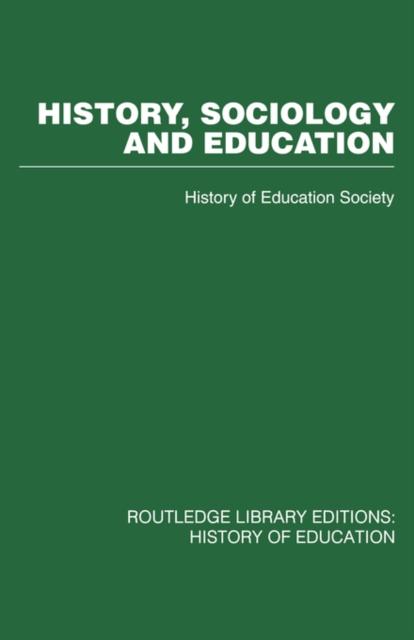 The History, Sociology and Education Book