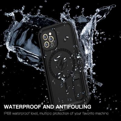 Diving IP68 Waterproof Case Shock Drop Proof  Magnetic Safe Cover Swim Case