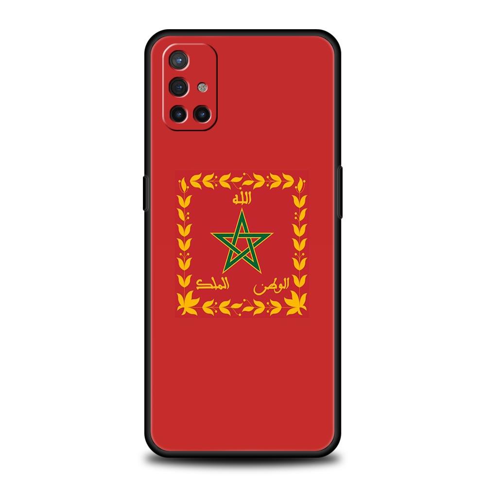 Phone Case For OnePlus 12 11 10 9 Pro 9T 12R 10R 9R 9RT 10T 8T 8 7 7T Nord 2T CE 2 5G N10 N100 Cover Moroccan flag Maroc Morocco