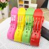 4 Pcs Plastic Bright Color Large Towel Pegs Clips Quilt Clothes Drying Tool Clip