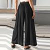 Women's Casual Fashion Solid-Color Loose Straight-Leg Pants